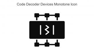 Code Decoder Devices Monotone Icon In Powerpoint Pptx Png And Editable Eps Format