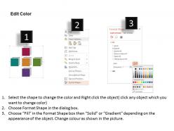 Colored tags business and finance icons flat powerpoint design