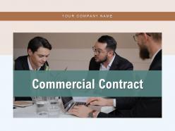 Commercial contract financial development business representing