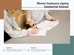 Commercial contract financial development business representing
