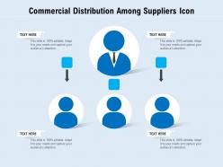 Commercial distribution among suppliers icon