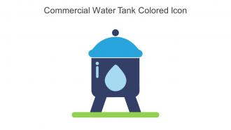 Commercial Water Tank Colored Icon In Powerpoint Pptx Png And Editable Eps Format