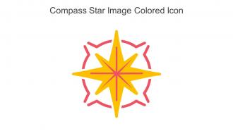 Compass Star Image Colored Icon In Powerpoint Pptx Png And Editable Eps Format