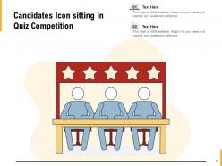 Competition Icon Candidates Analysis Business Contestant Executive