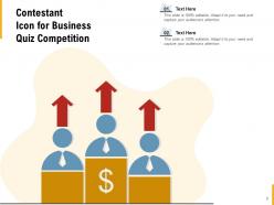 Competition Icon Candidates Analysis Business Contestant Executive