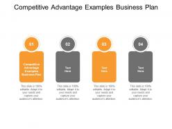 Competitive advantage examples business plan ppt powerpoint presentation summary icons cpb