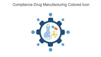 Compliance Drug Manufacturing Colored Icon In Powerpoint Pptx Png And Editable Eps Format