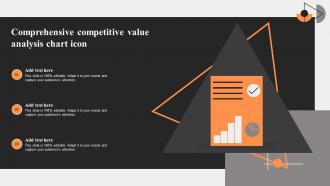 Comprehensive Competitive Value Analysis Chart Icon