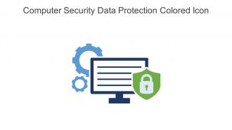 Computer Security Data Protection Colored Icon In Powerpoint Pptx Png And Editable Eps Format