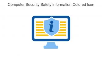 Computer Security Safety Information Colored Icon In Powerpoint Pptx Png And Editable Eps Format