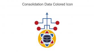 Consolidation Data Colored Icon In Powerpoint Pptx Png And Editable Eps Format