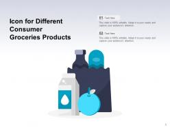 Consumer products icon ecommerce production electronics inventory supervisor
