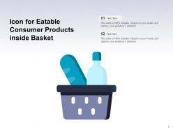 Consumer products icon ecommerce production electronics inventory supervisor