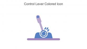 Control Lever Colored Icon In Powerpoint Pptx Png And Editable Eps Format