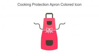 Cooking Protection Apron Colored Icon In Powerpoint Pptx Png And Editable Eps Format