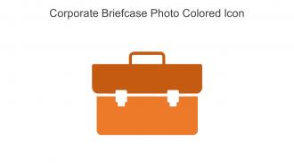 Corporate Briefcase Photo Colored Icon In Powerpoint Pptx Png And Editable Eps Format