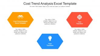 Cost trend analysis excel template ppt powerpoint presentation icon slide portrait cpb