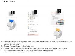Cq four staged semicircle diagram with icons powerpoint template