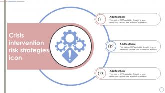 Crisis Intervention Risk Strategies Icon