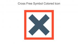 Cross Free Symbol Colored Icon In Powerpoint Pptx Png And Editable Eps Format