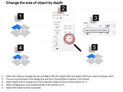 Ct four staged venn diagram with icons powerpoint template