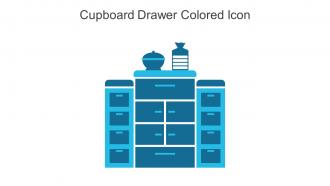 Cupboard Drawer Colored Icon In Powerpoint Pptx Png And Editable Eps Format