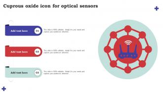 Cuprous Oxide Icon For Optical Sensors Ppt Powerpoint