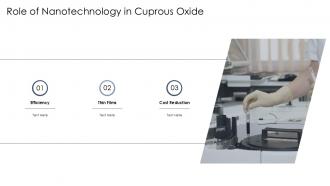 Cuprous Oxide Semiconductor Material Photovoltaic PPT Presentation ST AI Good Impactful