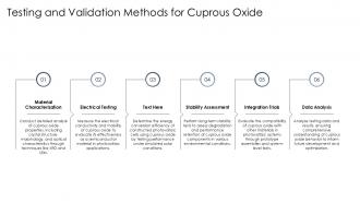 Cuprous Oxide Semiconductor Material Photovoltaic PPT Presentation ST AI Content Ready Impactful