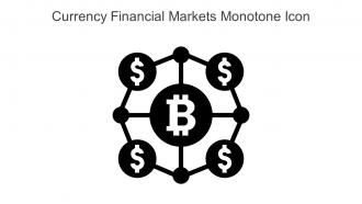 Currency Financial Markets Monotone Icon In Powerpoint Pptx Png And Editable Eps Format