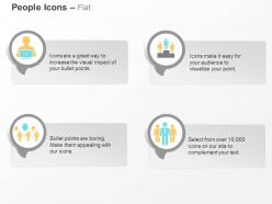 Customer executive winners on podium leader with team ppt icons graphics