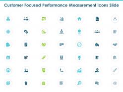 Customer focused performance measurement icons slide ppt powerpoint presentation