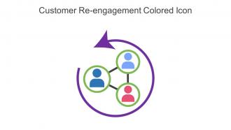 Customer Re Engagement Colored Icon In Powerpoint Pptx Png And Editable Eps Format