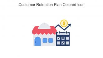 Customer Retention Plan Colored Icon In Powerpoint Pptx Png And Editable Eps Format