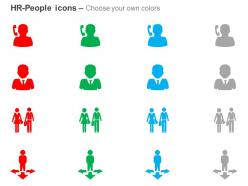 Customer service business team ppt icons graphics