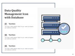 Data Quality Icon Assessment Security Certificate Verification Evaluation