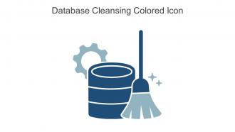 Database Cleansing Colored Icon In Powerpoint Pptx Png And Editable Eps Format
