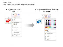 Database folders laptop networking data files ppt icons graphics