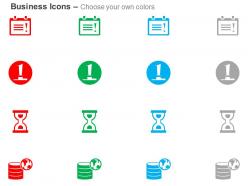 Date calendar time management global data analysis ppt icons graphics
