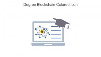 Degree Blockchain Colored Icon In Powerpoint Pptx Png And Editable Eps Format