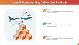 Deliverable Icon Powerpoint Ppt Template Bundles