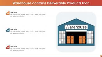 Deliverable Icon Powerpoint Ppt Template Bundles
