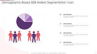 Demographic Based B2b Market Segmentation Icon