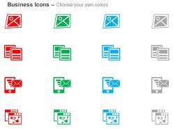 Design concept publication message marketing software development ppt icons graphics