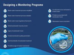 Designing a monitoring programe sector ppt powerpoint presentation file icon
