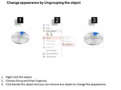 Dh ten staged 3d puzzle process with icons powerpoint template