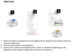 Dh ten staged 3d puzzle process with icons powerpoint template