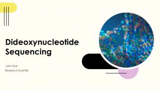 Dideoxynucleotide Sequencing PPT Slides ACP