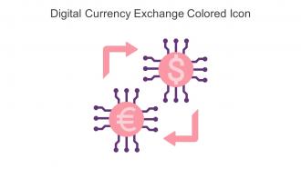 Digital Currency Exchange Colored Icon In Powerpoint Pptx Png And Editable Eps Format