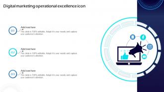 Digital Marketing Operational Excellence Icon